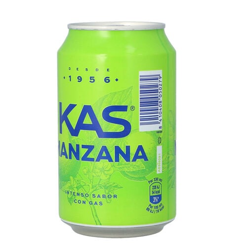 REFRESCO MANZANA KAS LATA 33cl image number