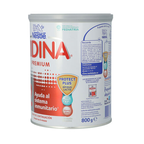 LECHE NIDINA 2 PREMIUM 800g image number