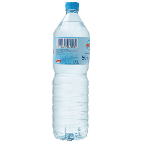 AGUA BEZOYA MINERAL 1/500L image number