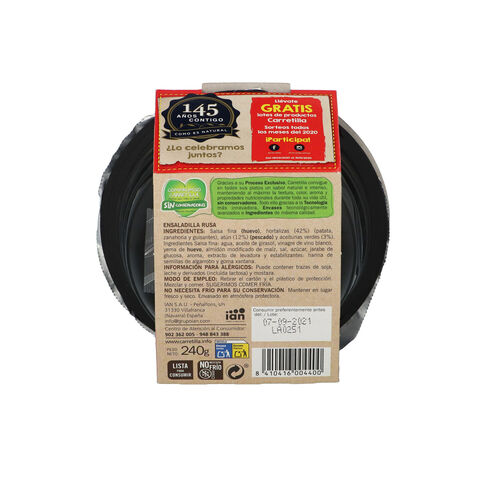 ENSALADA RUSA CARRETILLA 240g image number
