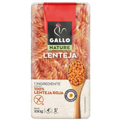 HELICE LENTEJA GALLO 250g image number
