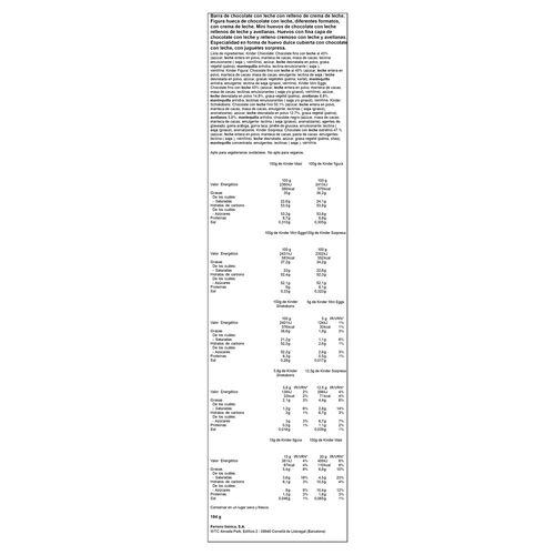 Calendario de Adviento chalet KINDER mix 184g image number