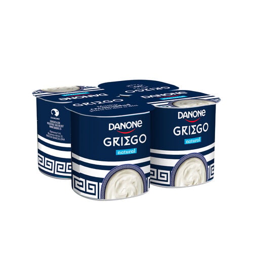 Yogur griego Natural DANONE 4x115g image number