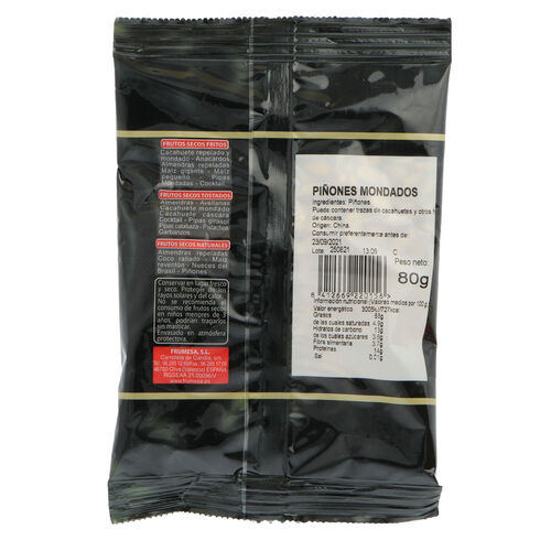 Pi&ntilde;&oacute;n mondado FRUMESA 80g image number