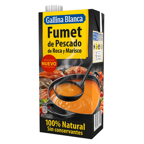 Fumet de pescado GALLINA BLANCA 1L image number