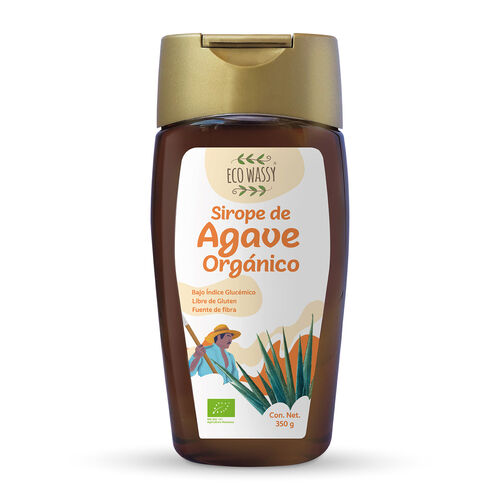 Sirope de agave BIO ECO wassy 350g image number