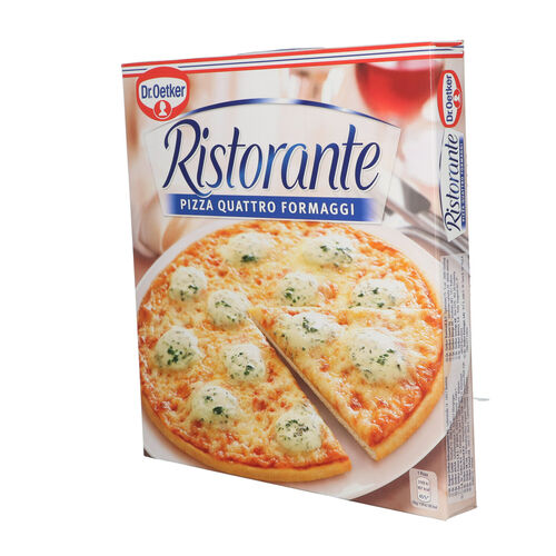 Pizza congelada quattro formaggi RISTORANTE 340g image number