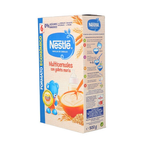 PAPILLA MULTICEREALES CON GALLETA NESTLE 255g image number