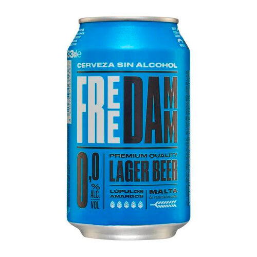 CERVEZA 0,0 FREE DAMM 33cl image number