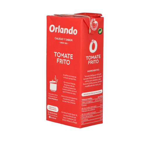 Tomate frito ORLANDO brik 350g image number