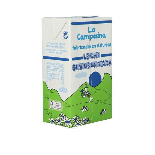 LECHE SEMIDESNATADA CAMPESINA 1L image number