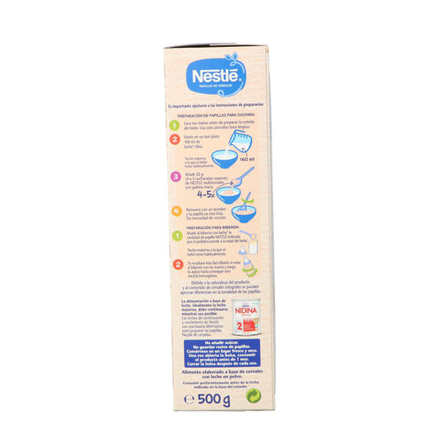 PAPILLA MULTICEREALES CON GALLETA NESTLE 255g image number