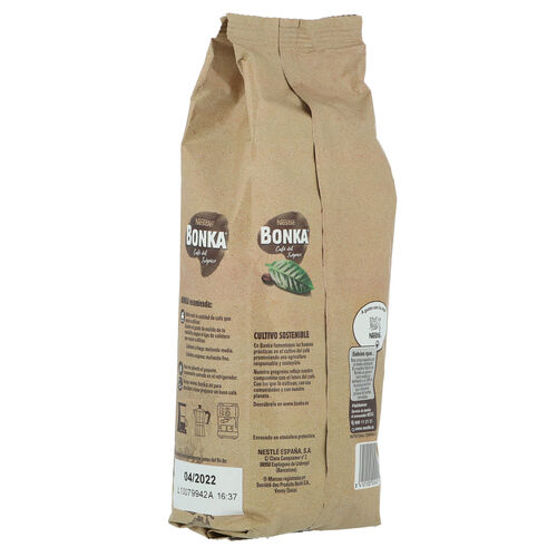 CAFE EN GRANO NATURAL BONKA 500g image number