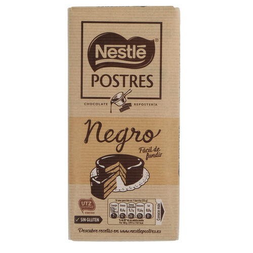 CHOCOLATE NESTLE POSTRES 200g image number