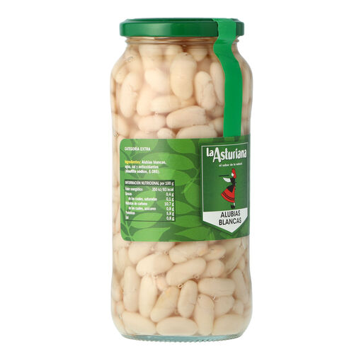 Alubias cocidas LA ASTURIANA 570g image number