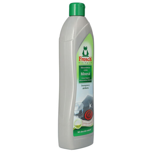 LIMPIADOR CREMA MINERAL PARA VITROCERAMICAS FROSCH 500ml image number