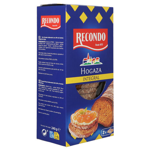Hogaza Integral RECONDO 240g image number