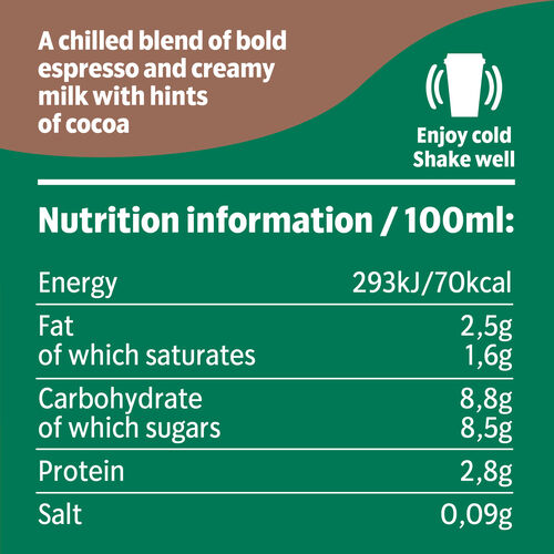 COFFEE CAPPUCCINO STARBUCKS 220ml image number