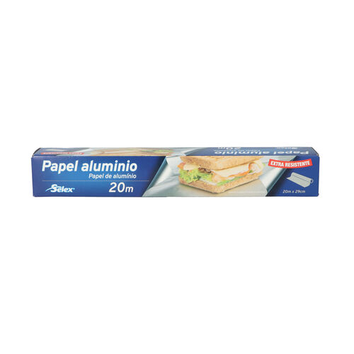 Papel aluminio SELEX 20 metros image number
