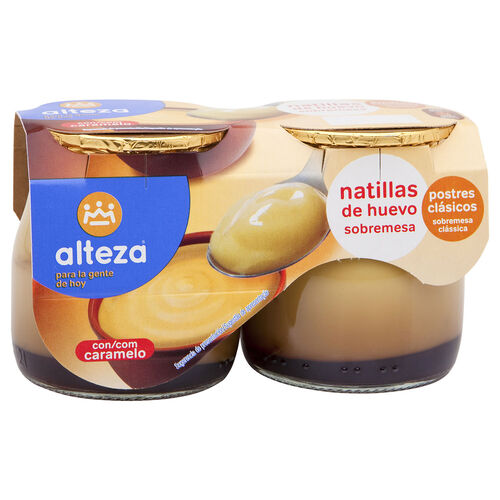 Natillas sabor leche merengada ALTEZA 4x125g image number