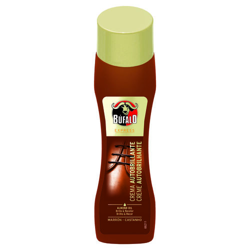 Crema cera calzado aplicador BUFALO marron 50ml image number