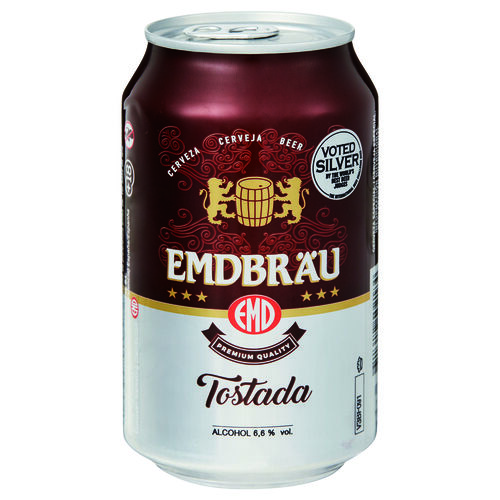 Cerveza EMDBRAU tostada 33cl image number