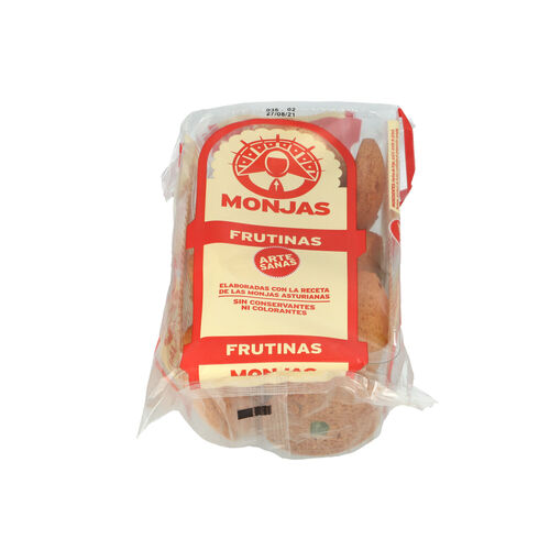 Galletas frutinas MONJAS artesanas 275g image number