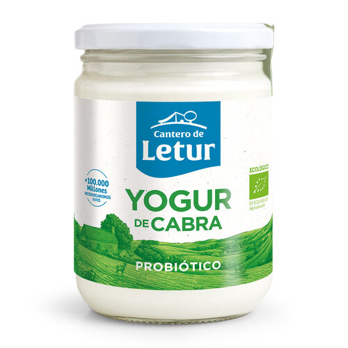 Yogur natural de cabra CANTERO DE LETUR 420g image number