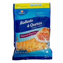 QUESO RALLADO 4 QUESOS ALTEZA 200g