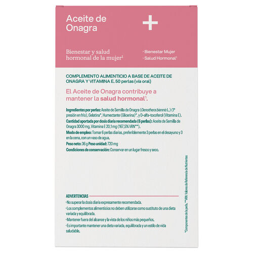 Aceite de Onagra VIVE PLUS 336g image number