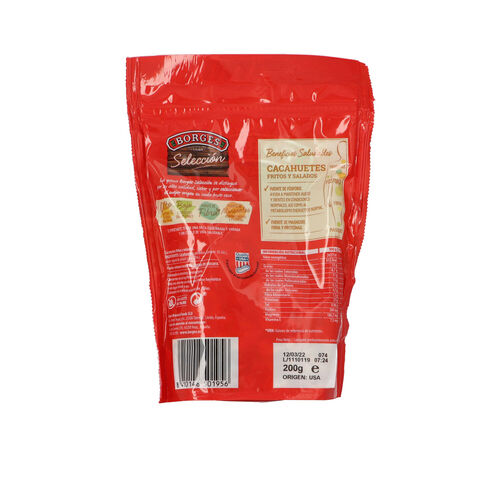 CACAHUET SALADO BORGES 200g image number
