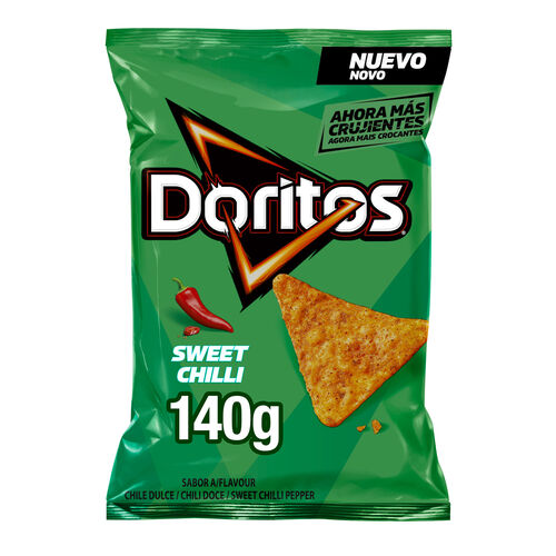 DORITOS nachos snack de ma&iacute;z sabor chilli 140g image number