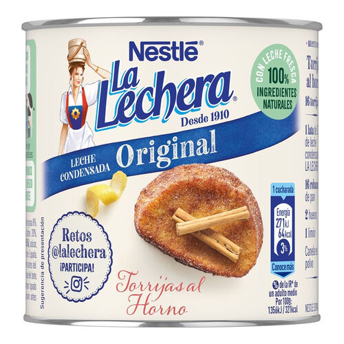 LECHE CONDESADA LA LECHERA LATA 370g image number