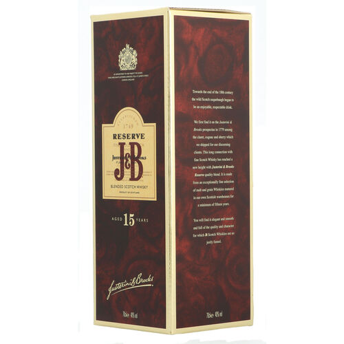 WHISKY JB 15 AÑOS 70cl image number