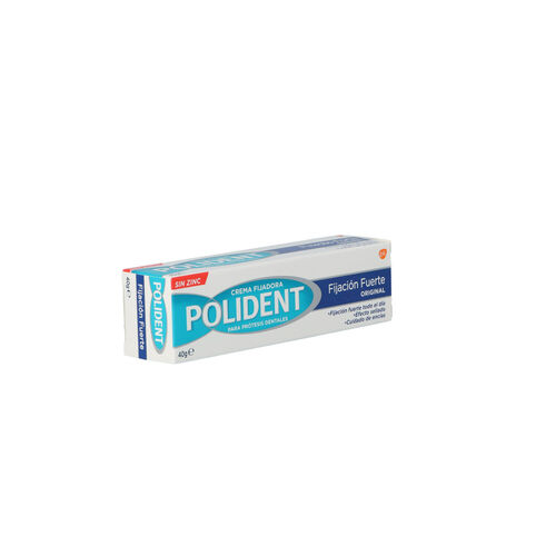 Crema POLIDENT fijadora protesis dentales 40g image number
