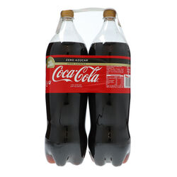 REFRESCO COCA COLA ZERO ZERO 2L 2uds