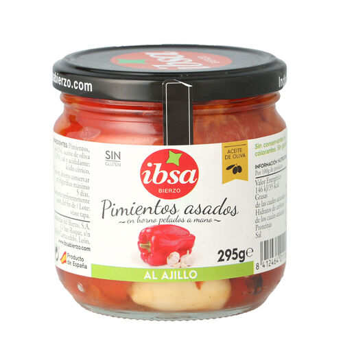 PIMIENTO IBSA ASADO AJILLO 295g image number