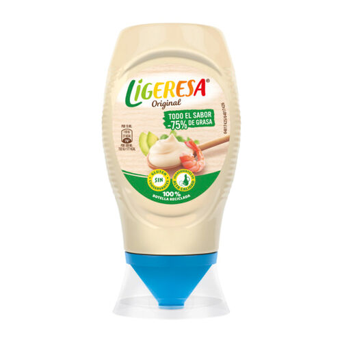 MAYONESA BOCABAJO LIGERESA 250g image number