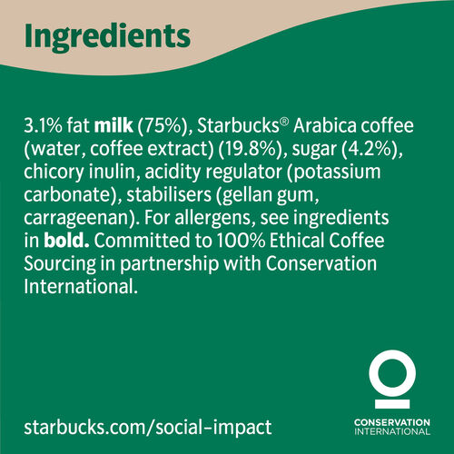 CAFFE LATTE STARBUCKS 220ml image number