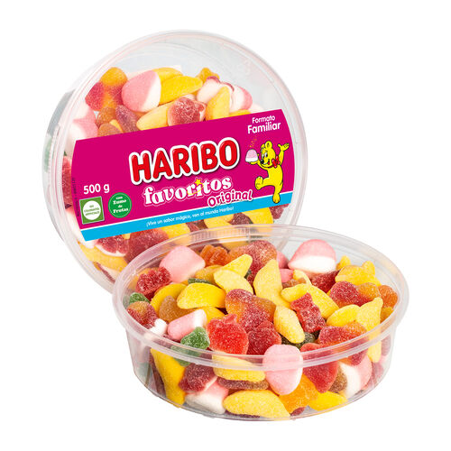 GOMINOLA FAVORITOS AZUCAR HARIBO 500g image number