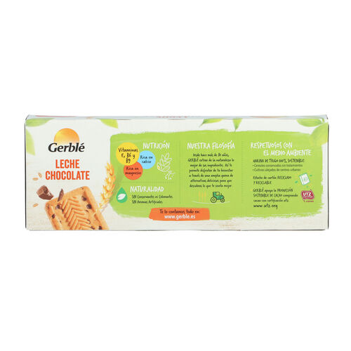 GALLETAS LECHE CHOCOLATE Y YOGHOURT GERBLE 230g image number