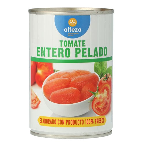 TOMATE ALTEZA ENTERO PELADO 390g image number