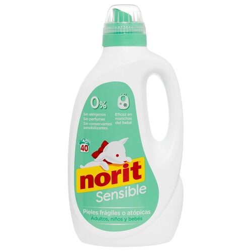 Detergente NORIT piel sensible 40 lavados image number
