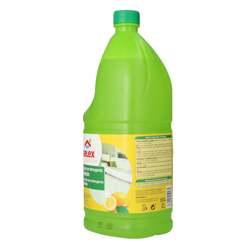 Lejia con detergente SELEX limon 2L image number