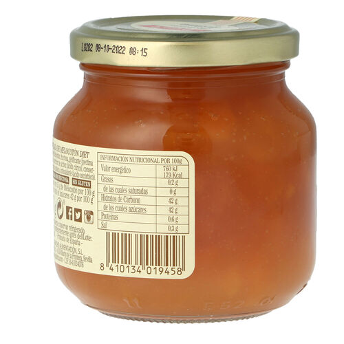 VIEJA FABRICA DIET MELOCOTON 280g image number