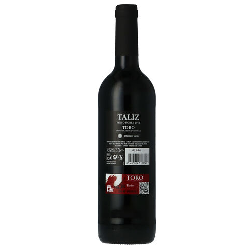VINO TINTO TALIZ ROBLE DO TORO 750ml image number