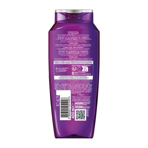 Champ&uacute; Collagen Lifter voluminizador ELVIVE 400ml image number