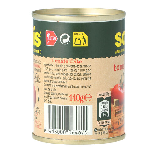 TOMATE FRITO SOLIS 140g image number