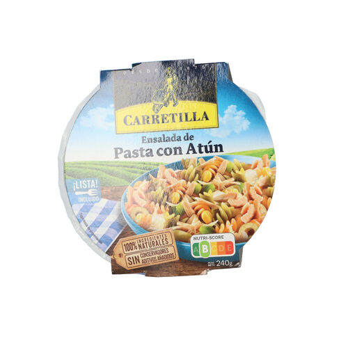 ENSALADA DE PASTA CON ATUN CARRETILLA 240g image number