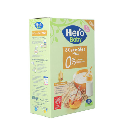 Papilla HERO 8 cereales 340g image number